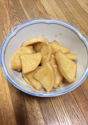 寿司屋の大将直伝。大根の漬物。-レシピのメイン写真