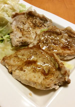 豚肉のハニーマスタードソースがけ-レシピのメイン写真