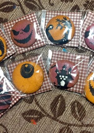 【ハロウィン】ステンシルサブレ-レシピのメイン写真