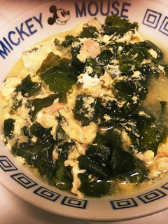 卵たっぷりシーチキン入ワカメスープ-レシピのメイン写真