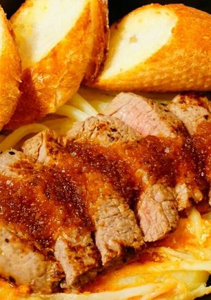 お肉さま☆のステーキの付け合わせ-レシピのメイン写真