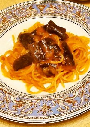 なすとトマトのパスタ-レシピのメイン写真