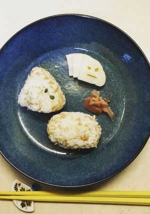 ちりめん山椒でおにぎり-レシピのメイン写真