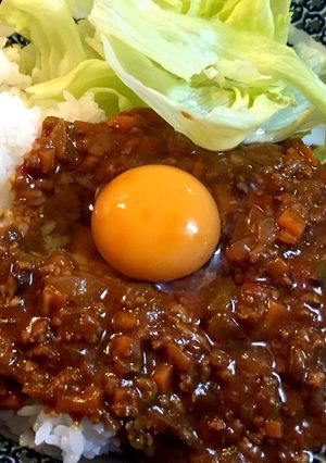 お水不要の簡単キーマカレー-レシピのメイン写真