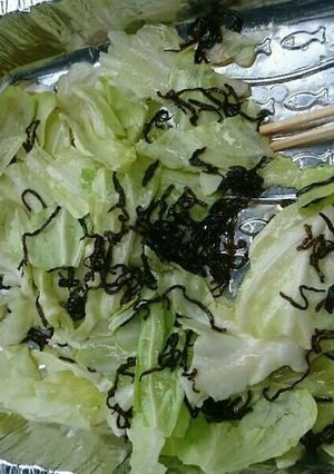 塩キャベツ 胡麻油和え-レシピのメイン写真