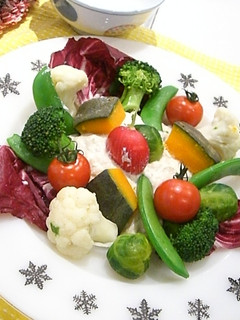 白和えクリスマスバージョン-レシピのメイン写真