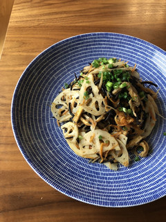 秋野菜とひじきの炒め物-レシピのメイン写真