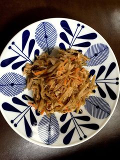 きんぴらごぼう-レシピのメイン写真