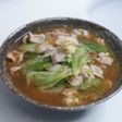 キャベツ豚バラのっけとろみ麺