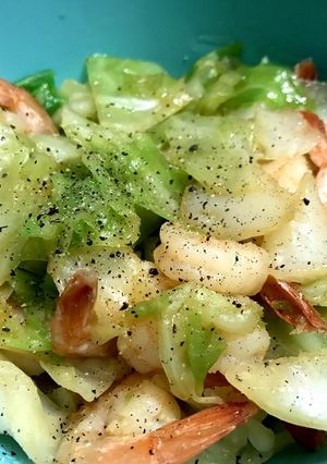 海老キャベツ-レシピのメイン写真