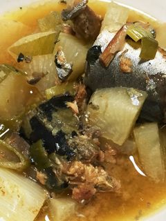 圧力鍋で時短*サバ缶と大根の味噌煮-レシピのメイン写真