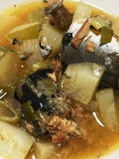 圧力鍋で時短*サバ缶と大根の味噌煮-レシピのメイン写真