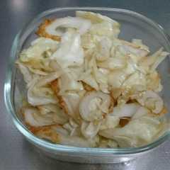 รูปของ キャベツとちくわの炒めあえ