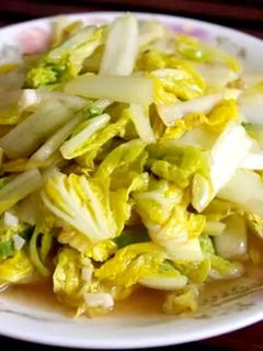 『簡単中華』白菜とベビーホタテの炒め物-レシピのメイン写真
