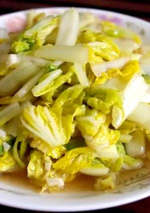 『簡単中華』白菜とベビーホタテの炒め物-レシピのメイン写真