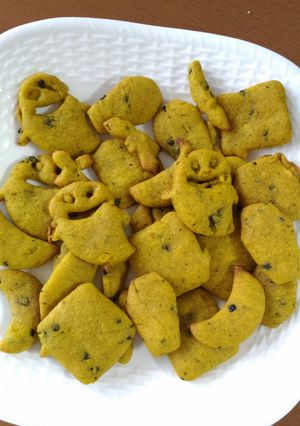 ハロウィンに　カボチャクッキー-レシピのメイン写真