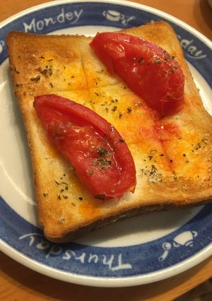 ☆簡単☆朝食に!!ヘルシートースト-レシピのメイン写真