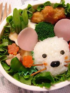 ネズミさんおにぎり-レシピのメイン写真