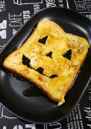 簡単！ハロウィン☆フレンチトースト-レシピのメイン写真