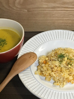 簡単もち麦ピラフ にんじん入り-レシピのメイン写真