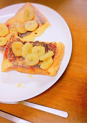 バナナフレンチトースト-レシピのメイン写真