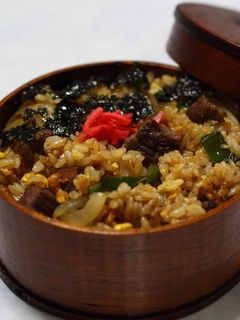 牛肉焼き飯弁当-レシピのメイン写真