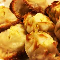 รูปของ 餃子の皮で♪簡単パリパリスイートポテト