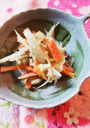 ちょっと和風♪ツナ入り柔らかごぼうサラダ-レシピのメイン写真