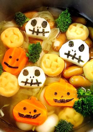 ハロウィンポトフ-レシピのメイン写真