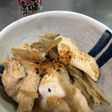 鶏胸肉と冷凍ごぼうの炒め煮