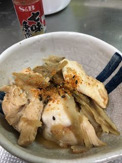 鶏胸肉と冷凍ごぼうの炒め煮-レシピのメイン写真