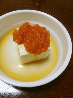 旨み甘みの新発見☆ニンジンこぶおろし冷奴-レシピのメイン写真