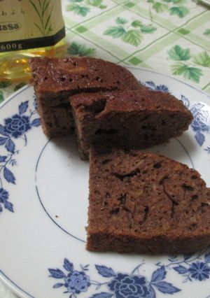 米油でココアケーキ-レシピのメイン写真