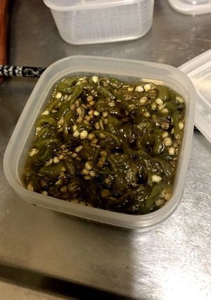 激辛とろっとろ青なんばんの醤油漬け-レシピのメイン写真