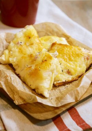 クリーミー♡ベーコンポテトトースト-レシピのメイン写真