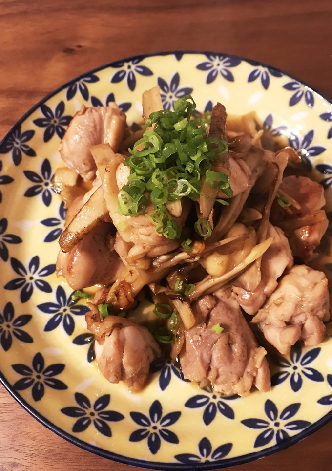 鶏肉と牛蒡の炒り煮 柚子胡椒和え-レシピのメイン写真