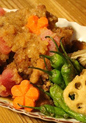 こぶおろしで秋の炊き合わせ♪-レシピのメイン写真