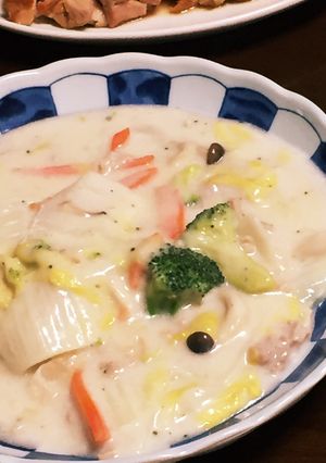 豚肉と白菜のクリーム煮-レシピのメイン写真