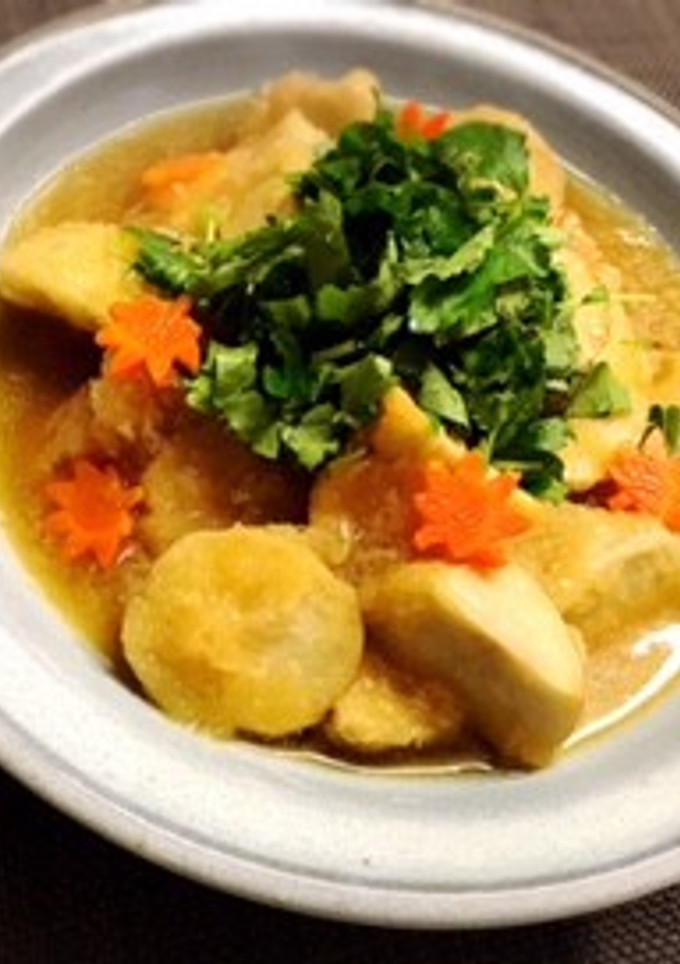 揚げ里芋のおろし煮-レシピのメイン写真