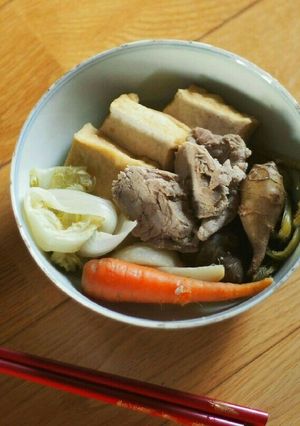 簡単煮込み。豚ヒレ肉と厚揚げの和風ポトフ-レシピのメイン写真