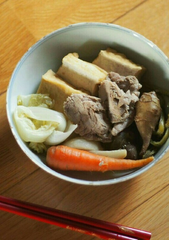 簡単煮込み。豚ヒレ肉と厚揚げの和風ポトフ-レシピのメイン写真