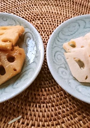 蓮根のきんぴら1度に2種-レシピのメイン写真