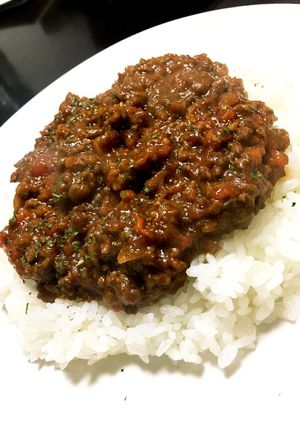 キーマカレー ルーで簡単 冷凍保存OK-レシピのメイン写真