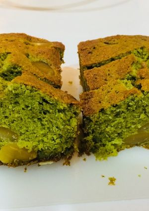 栗と抹茶の和風パウンドケーキ-レシピのメイン写真