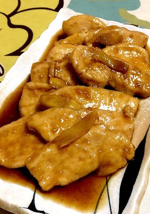鶏むね肉の生姜煮♪-レシピのメイン写真