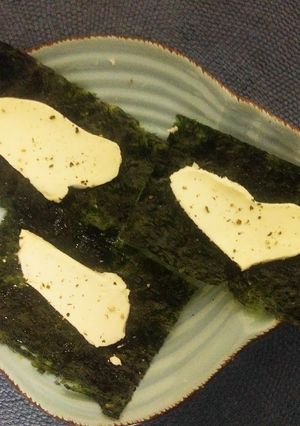 クリームチーズの韓国海苔巻き-レシピのメイン写真