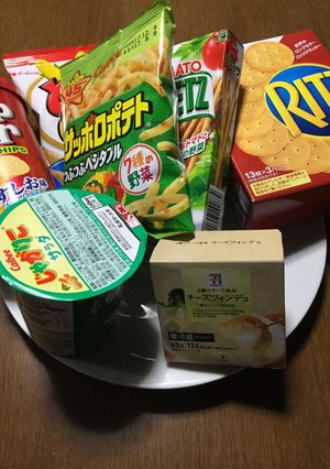 お菓子チーズフォンデュ-レシピのメイン写真