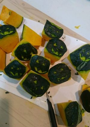 ハロウィンかぼちゃ-レシピのメイン写真