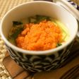 人参こぶおろしの茶碗蒸し