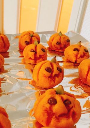スイートパンプキン ハロウィン-レシピのメイン写真